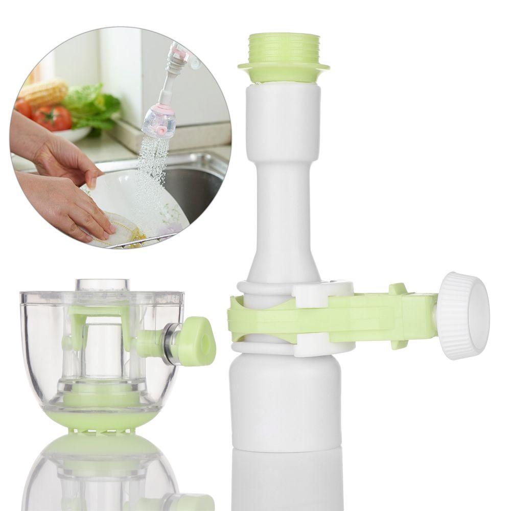 Spritzwassergeschützter Verstellbarer Verlängerer Küchenarmatur Wasserfilter Wasserhahn-Verlängerer Hahnauslasskopf