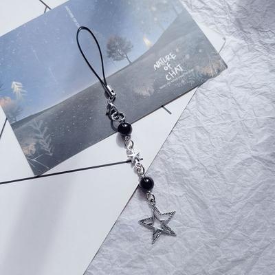 Key Cord Y2K Star Phone Chain Phone Charm Beaded Phone Lanyard Y2K Phone Charms  Girls Gifts