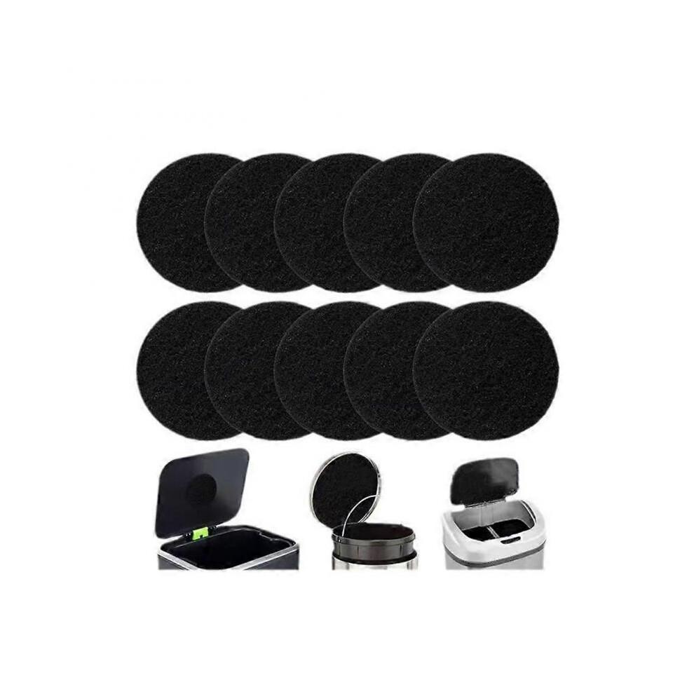 10Pcs Charcoal Filter for Compost Bucket 6.7 Inch Kitchen Activated Carbon Compost Bin Filter Replace for Countertop Bin