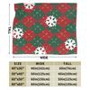 New Year Plaid & Pattern Flannel Blanket Winter  Warm Throw Blanket for Children Home Decor Novelty Bedspread Sofa Bed Cover