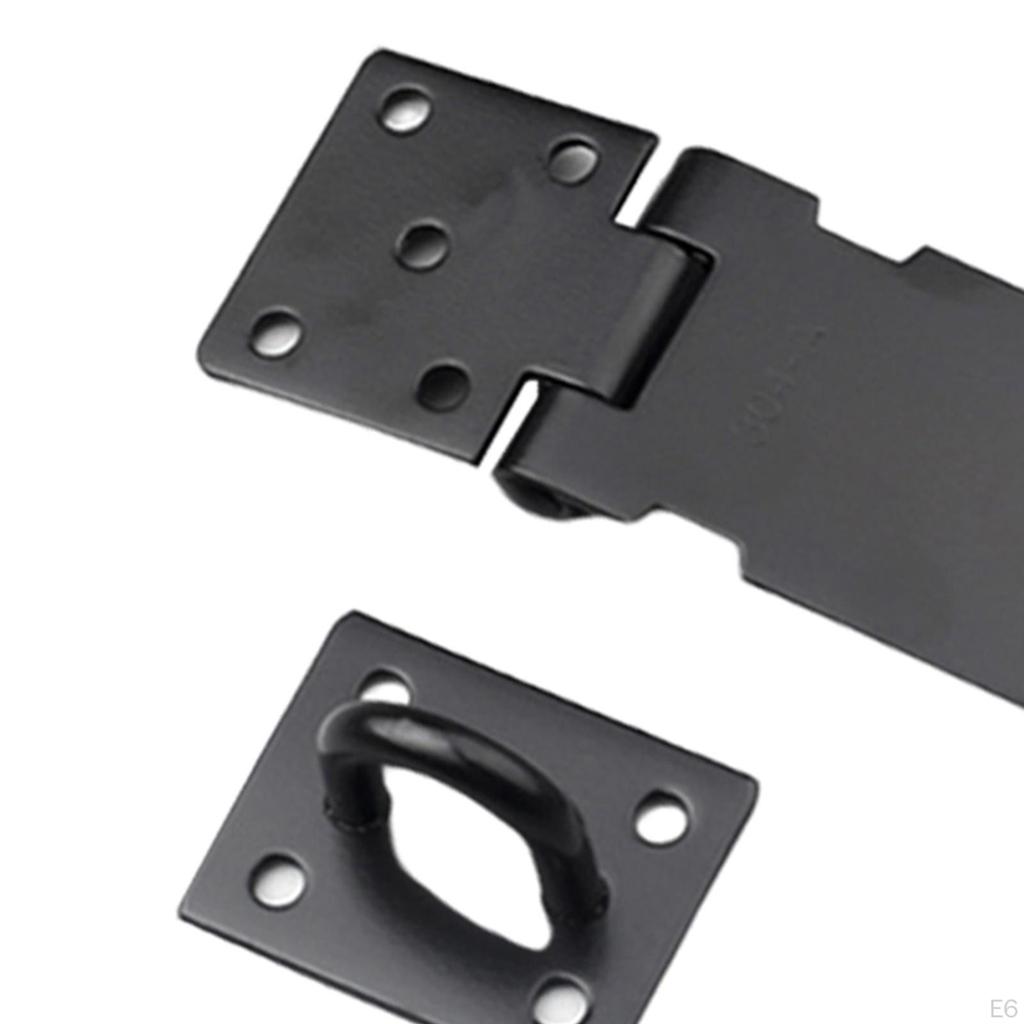 Burglar-proof Hasp Latch Anti Lock Shed Porous Positioning Household Window Furniture Hardware