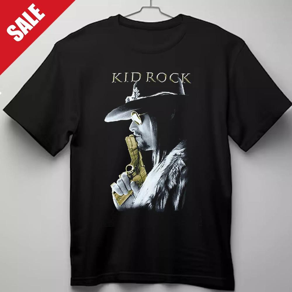 New Rare Kid Rock rapper Canvas Men S5XL Tee 1HN880 Unisex T-Shirt XL