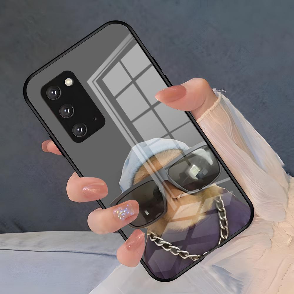 Funny Monkey Phone Case For Samsung S26 S25 Plus S20 S20 Plus S22 Ultra S23 FE S21 Plus S21 Ultra Glass Cover