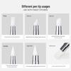5pcs Multi-functional Silicone Nail Art Pens for Embossing, Painting, Carving, and Smearing.