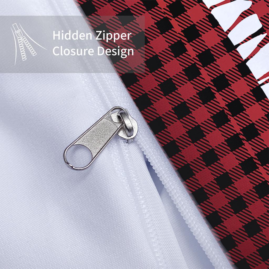 3pcs Merry Christmas themed pattern bedding set, Christmas tree, for teenagers and adult's bedroom, a Christmas gift