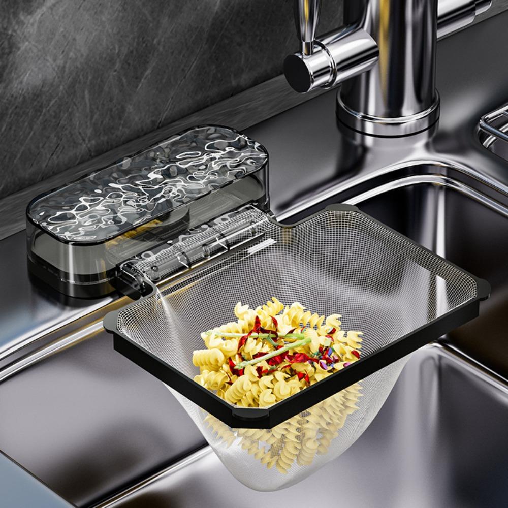 

Suction Cup Sucker Kitchen Filter Rack Disposable Drain Net Drain Net Rack прозорий