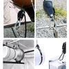 4pcs Awning Wind Rope 8 Inch Adjustable Lanyard Hanging for Tent Fan Grow Plant Lamp Pulley Ropes Pulley Lifting Pulley Hook