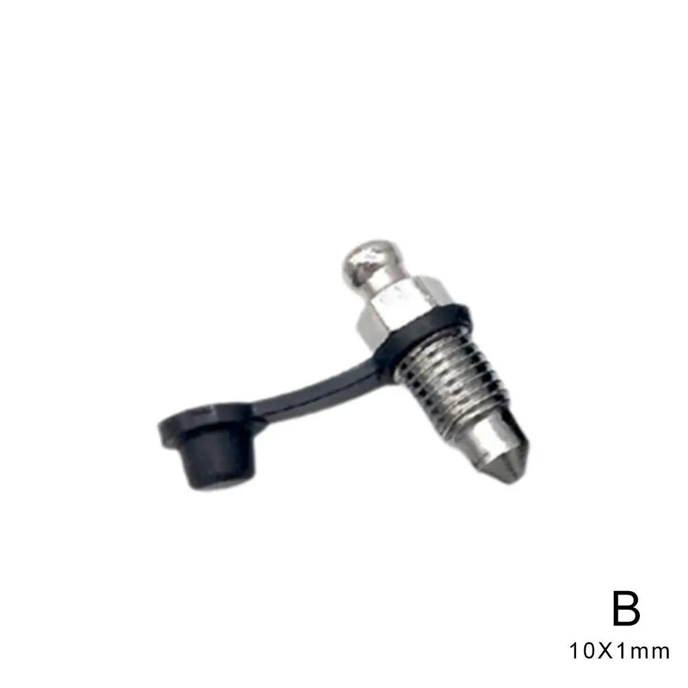 New High-end Universal Brake Bleeder Screw Nipple M8 Nipple Brake X Dust 1.25mm Motor With Cap Screw Caliper Blee V9p6