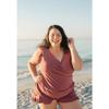 Women's Ruffle Sleeveless V Neck Romper Swimsuit Plus Size One Piece Bathing Suit Swimwear