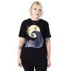 The Nightmare Before Christmas Unisex Vuxen Måne Kortärmad T-shirt