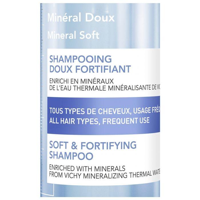 Vichy Dercos Shampooing Minéral Doux Fortifiant 400ml