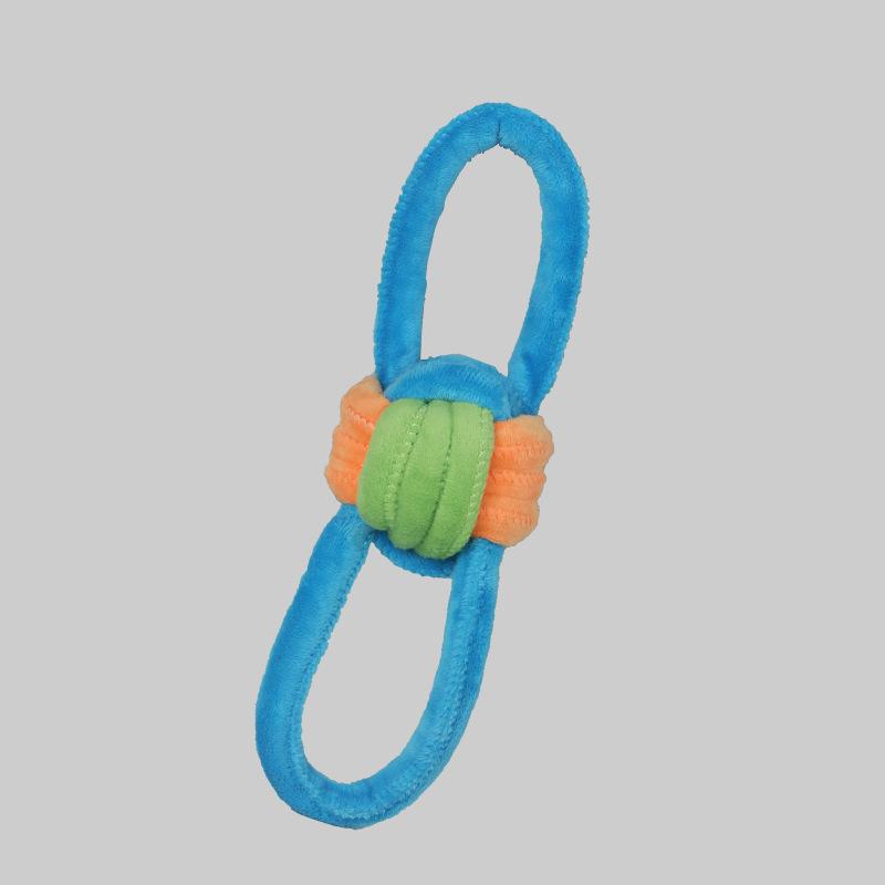 Pet Toys Cotton Rope Gnawing Toys Teeth Grinding and Cleaning Dog Toys That Can't Be Broken By Biting Interactive Toys