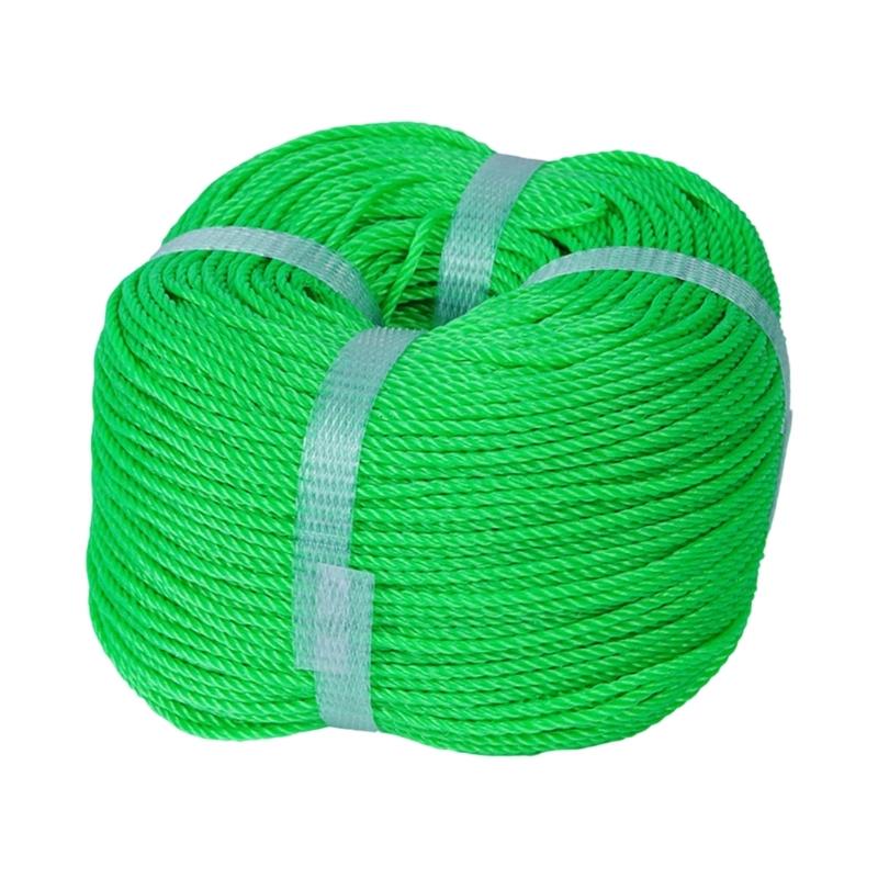 32 Strand 200m Polyethylene Cord Thickened Truck Cargo Binding Clothes Drying Cord for Fishing Outdoor And Camping Use