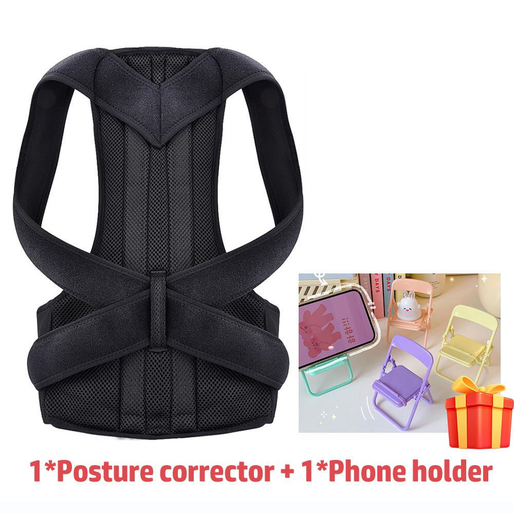 

Back Posture Corrector Shoulder Support Belt Upper And Lower Back Pain Relief Improve Spine Clavicle Brace Posture Vest Belt S