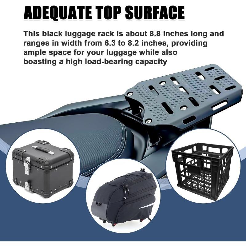Motorcycle Rear Luggage Rack Rear Tail Storage Rack Top Case Storage Tray Rack Compatible for PCX 125 PCX 160 PCX 150 2014-2025
