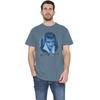 Elvis Presley Unisex Adult Blue Suede Fade T-Shirt