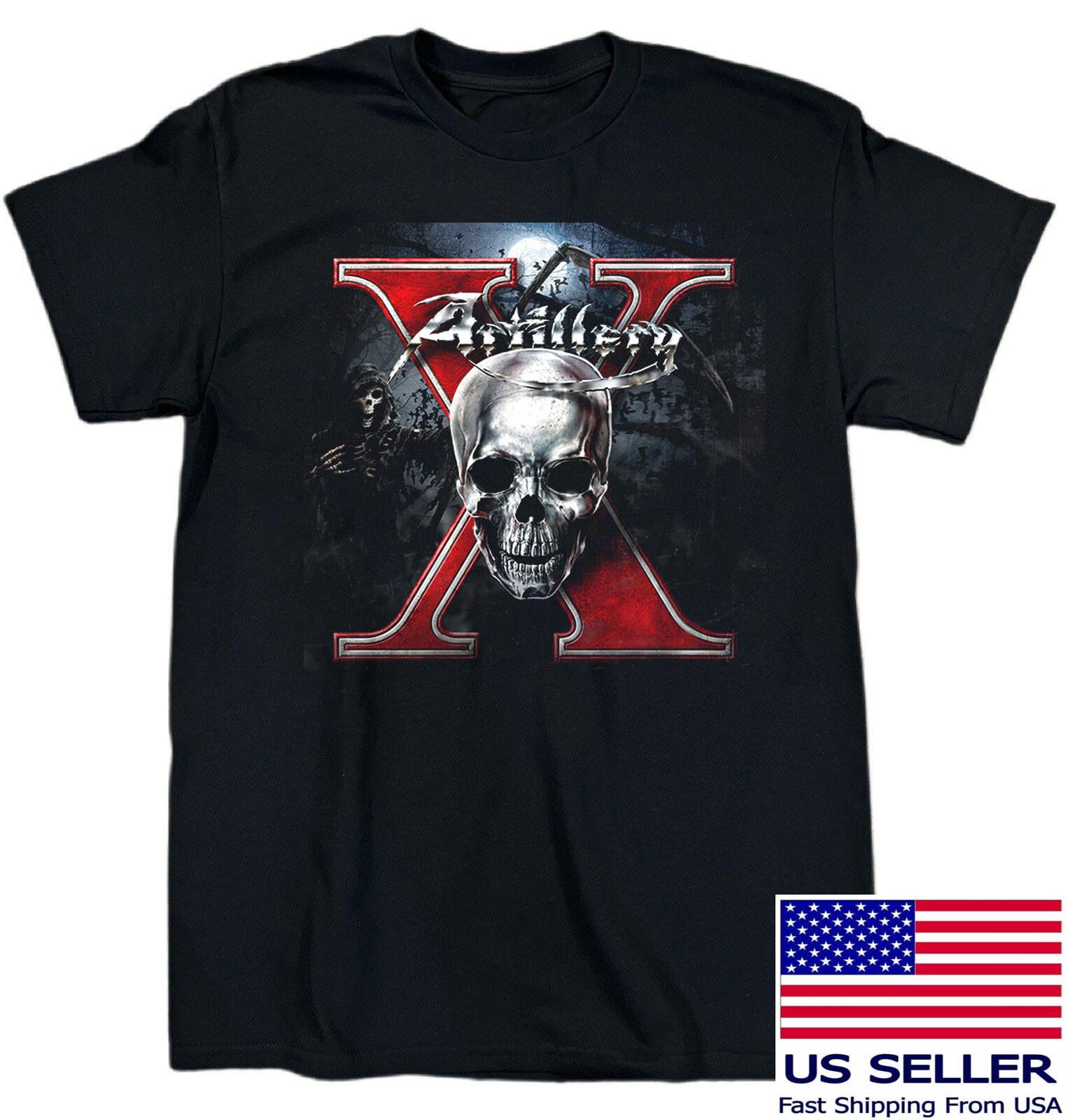 NEW ARTILLERY TERROR Band Album For Fans Cotton Black S-5XL T Shirt MC653 XXL