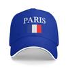 New Paris France Flag  Casual Baseball Cap  Kpop Rock Trucker Hat Summer High Quality Unisex Unisex yk Retro Baseball Caps