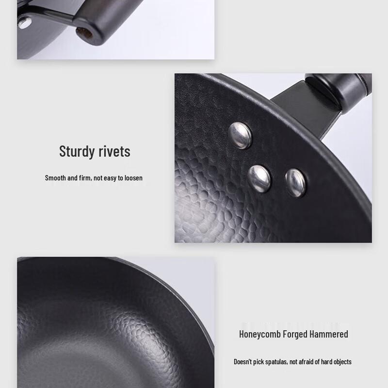 Zhang Xiaoquan Antik Geschmiedetes Kochgeschirr-Set