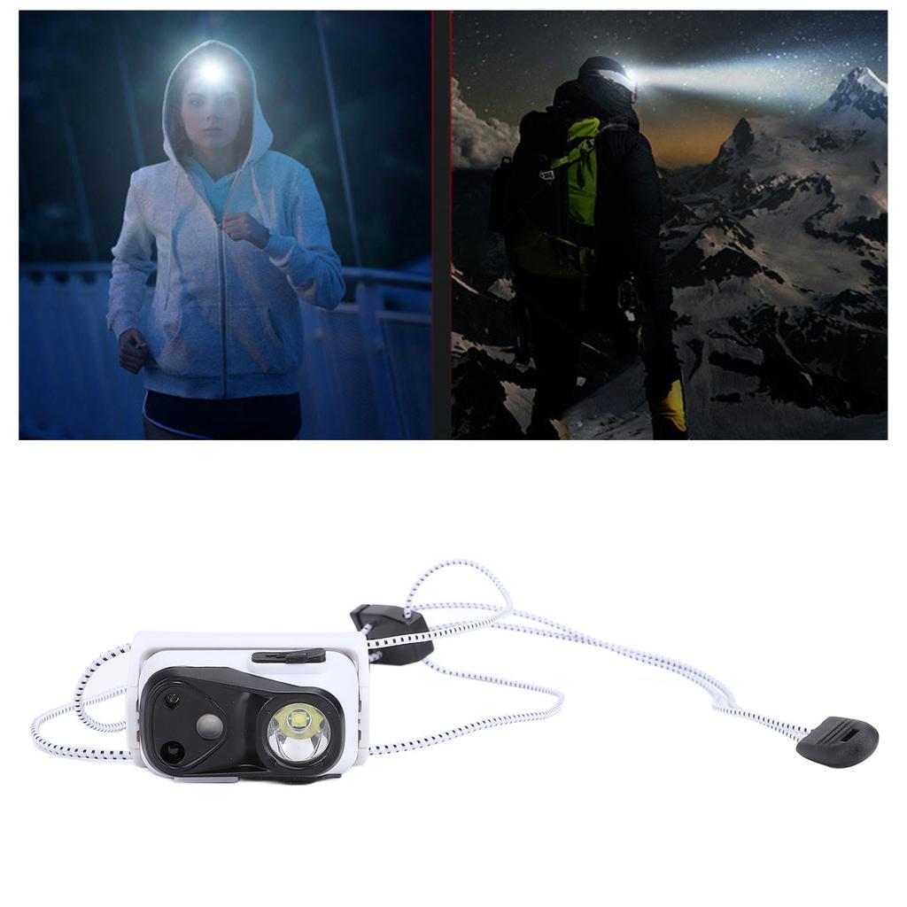 LED Headlamp USB Re able Super Bright Headlight Flashlight for Hiking Running Fishing Cycling Camping