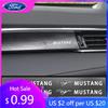 Car Sticker Car Interiorc Body Stickers DIY Central Control Panel Decal For Ford Kuga Fiesta EcoSport MK2 MK3 MK1 Mustang FOCUS