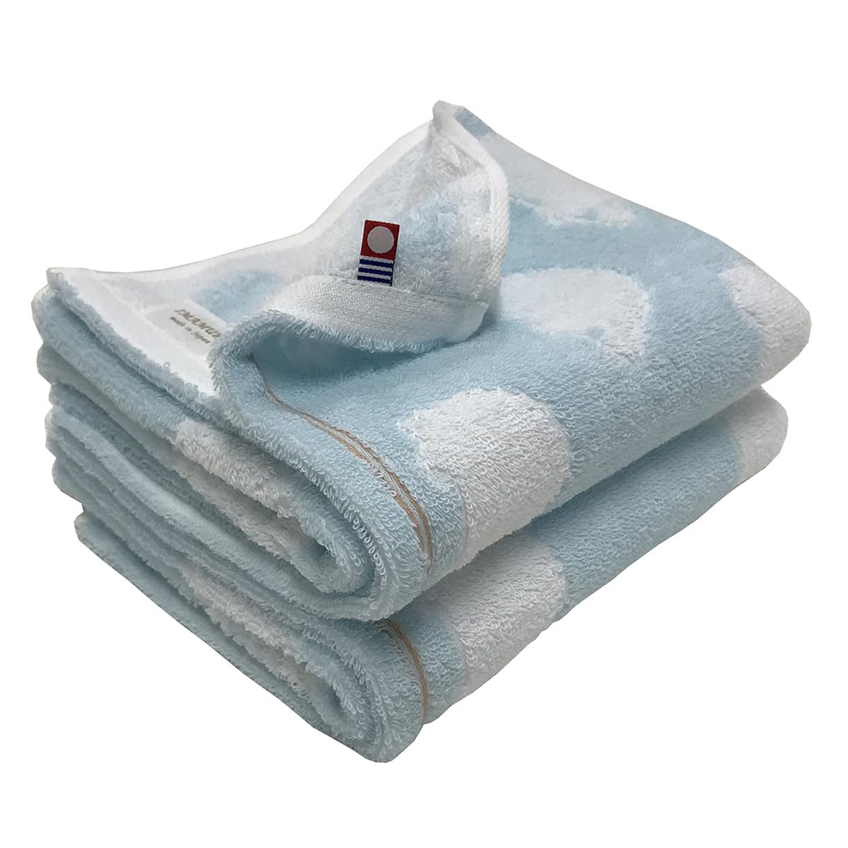 

Imabari Hedgehog Print Face Set of Animal Made in Suitable for Kindergarten and 2 Blue Towels Towels, 2, Blue, Print, 34x80cm, Absorbent, Fluffy,