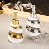 premium ceramic spiral patterned hand sanitizer and shower gel bottle distribution bottle bathroom accessories soap dispenser