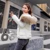 New Winter Clothing Big Fur Collar Women's Short Cotton-padded Clothing Slim and Thin Cotton-padded Clothing Winter Jacket Cotton-padded Jacket Tide