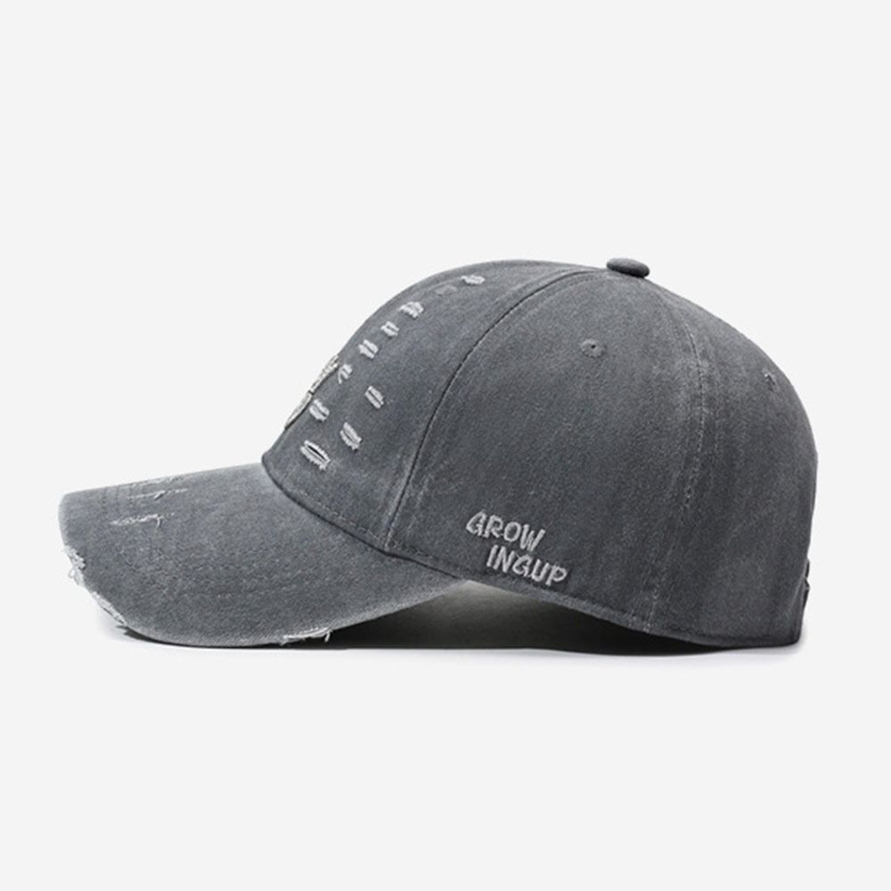 Hip Hop Baseball Cap Cotton Snapback Hat Casual Visor  for Men Women