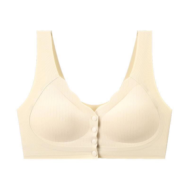 Front Closure Soft Support Lift Bra - Seamless Beautiful Back Vest for Summer