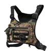Camouflage Running Sports Chest Bag Men's Chest Bag Outdoor Travel Chest Bag Camping Camping Storage Props Portable Supplies New