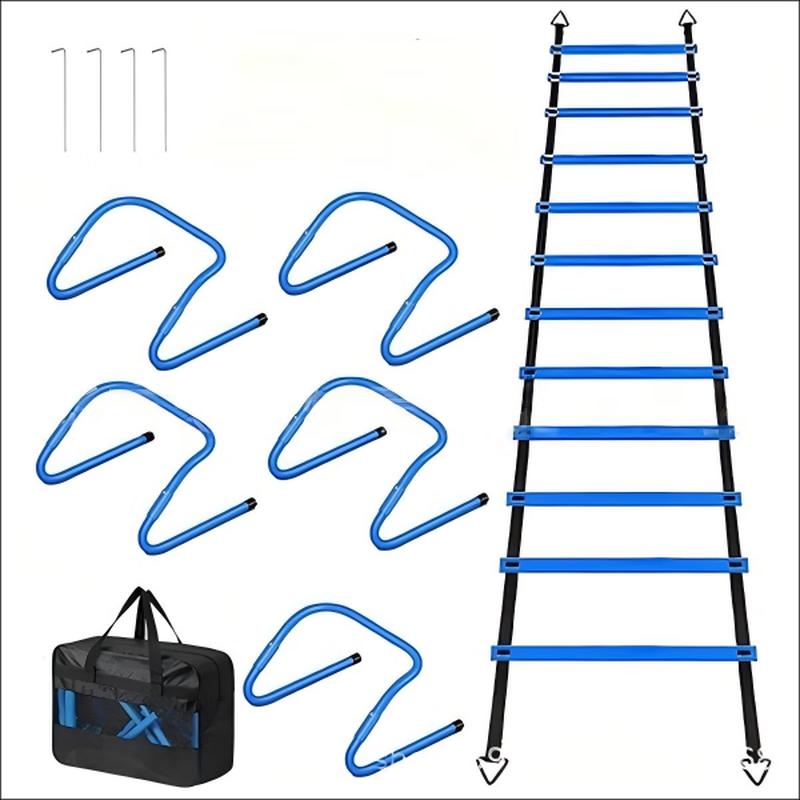 YTYIN 6M Agility Ladder & Hurdle Training Set CN plug (adapter included)