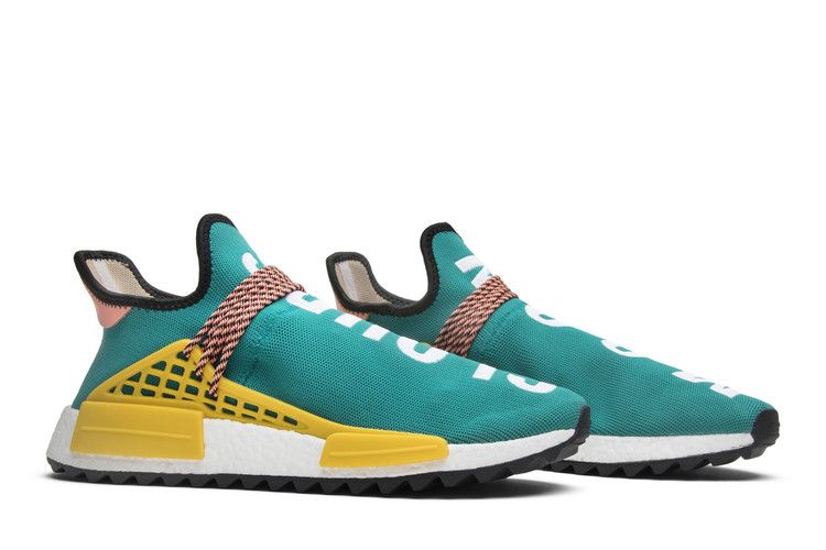 Pharrell x adidas NMD Human Race Trail 'Sun Glow' Men's Sneakers