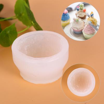 Silikonform für Kerzenherstellung, Eiscreme-Kuchen, DIY-Form für Seife und Kuchen