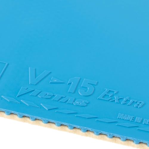 VICTAS Table Tennis Rubber V>15 Extra Inverted High Energy Tension Offensive Blue 2.0 020461