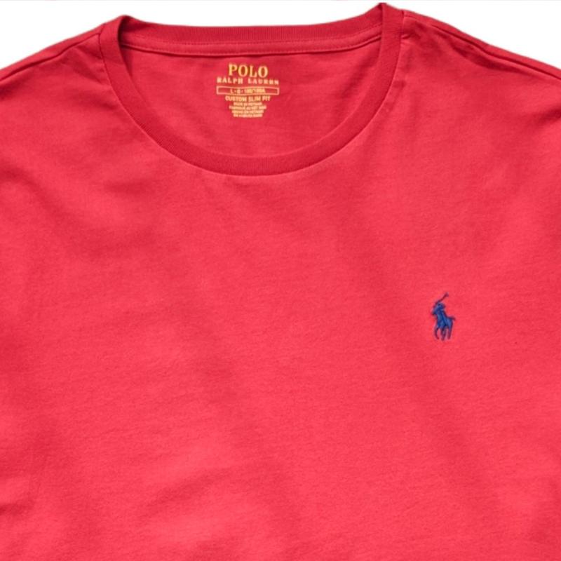 Polo Ralph Lauren Logo Embroidered Crew Neck Short Sleeve T-Shirt Men Tops 710671438-148