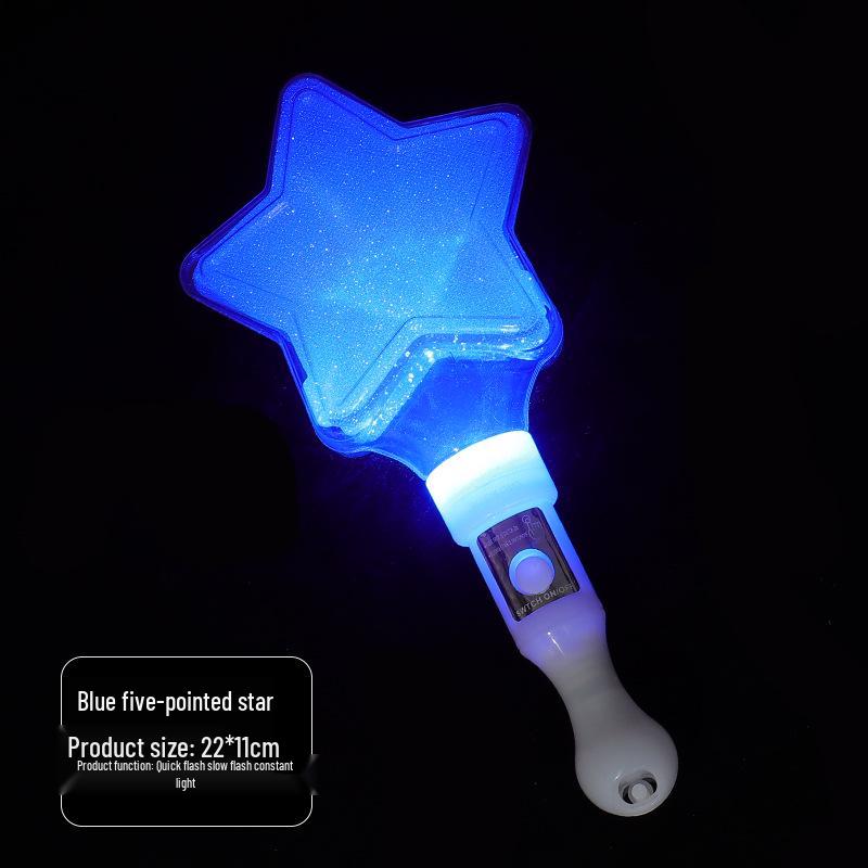 Luminous LED Fluorescent Concert Stick: Flashing Warning Light