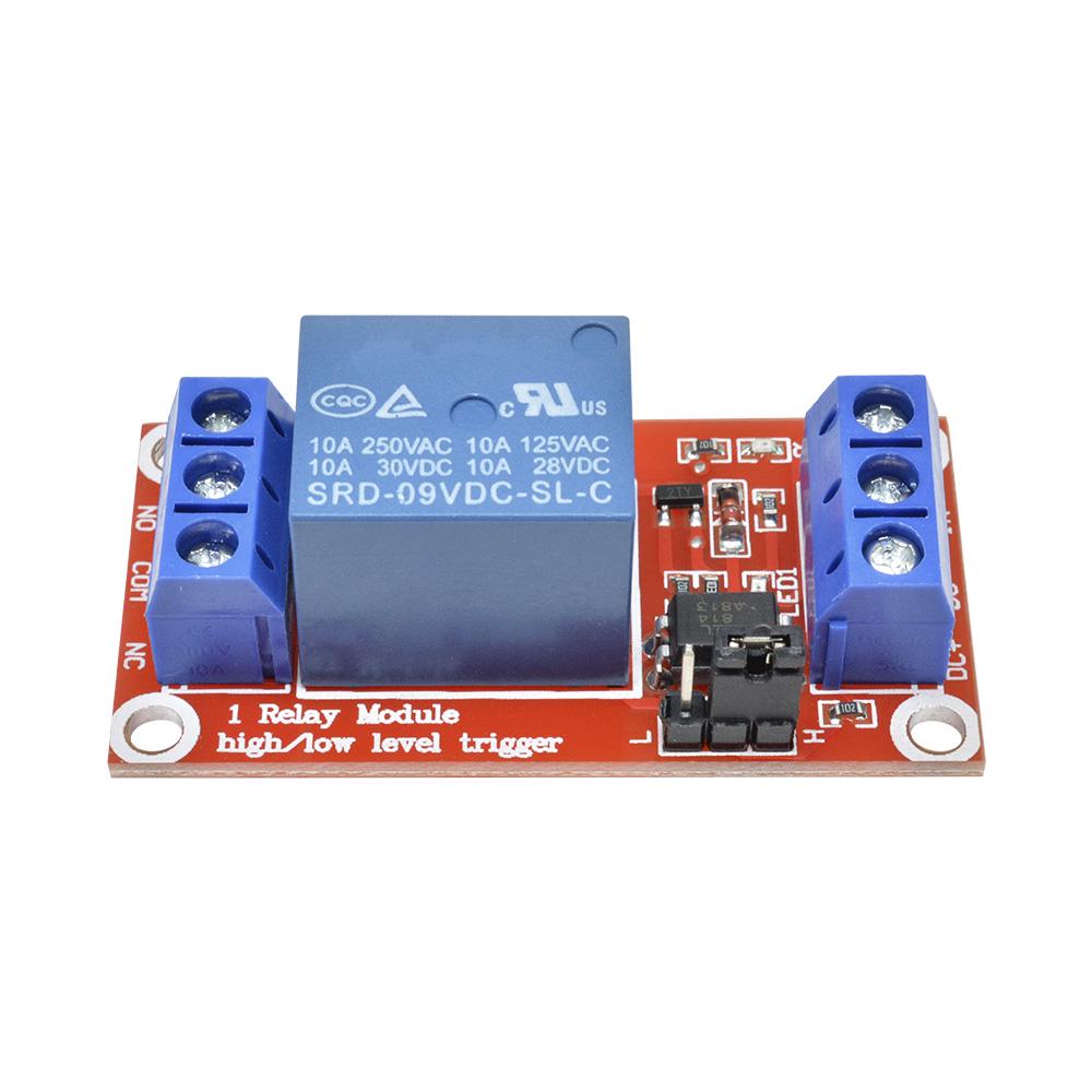 5V 9V 12V 24V One 1 Channel Relay Module Board Shield with Optocoupler Support High and Low Level Trigger