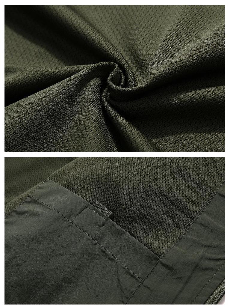 Men's Quick-Drying Stand Collar Outdoor Vest - Spring/Summer 2020 Fashion