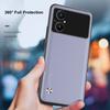 Luxury PU Leather Case For Xiaomi Poco M5 S M5S Back Cover Matte Silicone Protection Phone Case For Poco M3 M4 Pro 4G 5G Coque