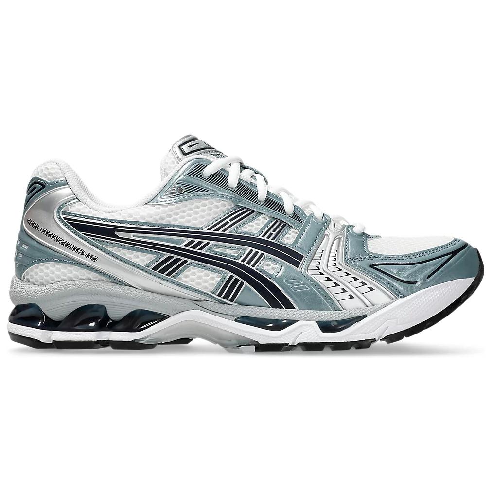 Asics Gel Kayano 14 White Fjord Grey Unisex Sneakers 1203A537-106