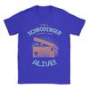 Dì a Schrodinger Che Sono Vivo di Tobe Fonseca T-shirt Gatto Uomo 100% Cotone T-shirt Girocollo Magliette Regalo di Compleanno