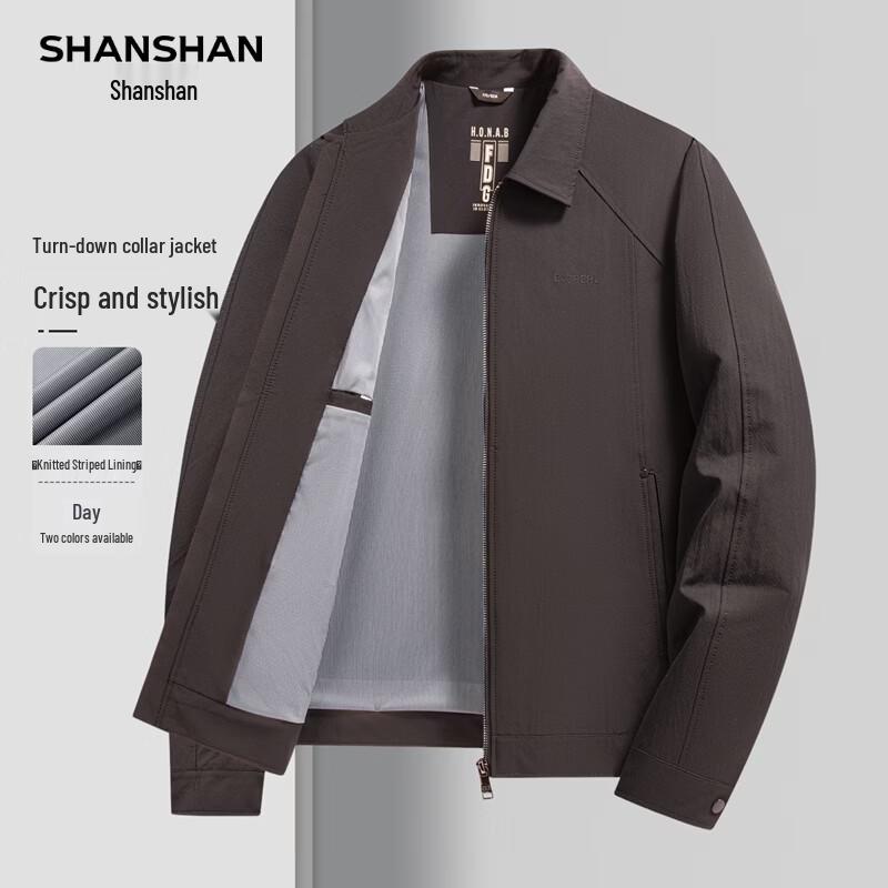 SHANSHAN Men s Casual Business Lapel Jacket M