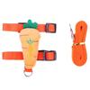 Rabbit Harnesses Small Animal Harness and Leash Set No Escape Adjustable Cute Costume for Hamster Bunny Guinea Pig