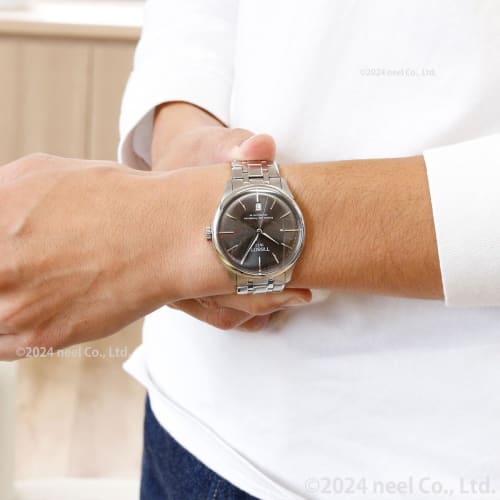 Tissot Chemin Des Tourelles Powermatic 80 Watch, 39mm, with a Gray Dial and Bracelet, Officially Imported, Men's Model T1398071106100