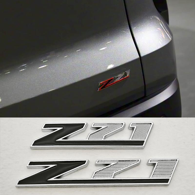 3D Metal Car Styling Logo Z71 OFFRoad Grille Badge Sticker Emblem For Chevrolet Silverado Equinox Colorado Blazer Traverse Tahoe