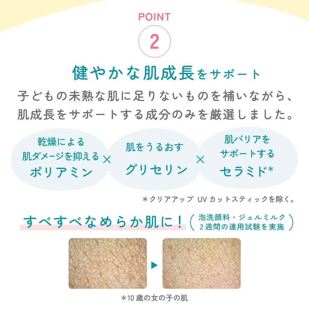 Fancl Clear-Up UV Cut Stick SPF30 PA+++ Sunscreen - Non-Chemical, Soap Removable, For Kids & Dry Skin