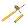 Miniature Pen Fishing Rod Portable   Size Fishing Pole with Reel Wheel for Outdoor