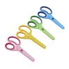 Left-Handed Scissors Student Stainless Steel Colorful Cute Scissors Children'S Small Scissors Simple Safety Office Scissors