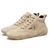 Scarpe Sportive da Uomo Nuove in Pelle per Esterno Scarpe Casual Stivali in Pelle da Lavoro